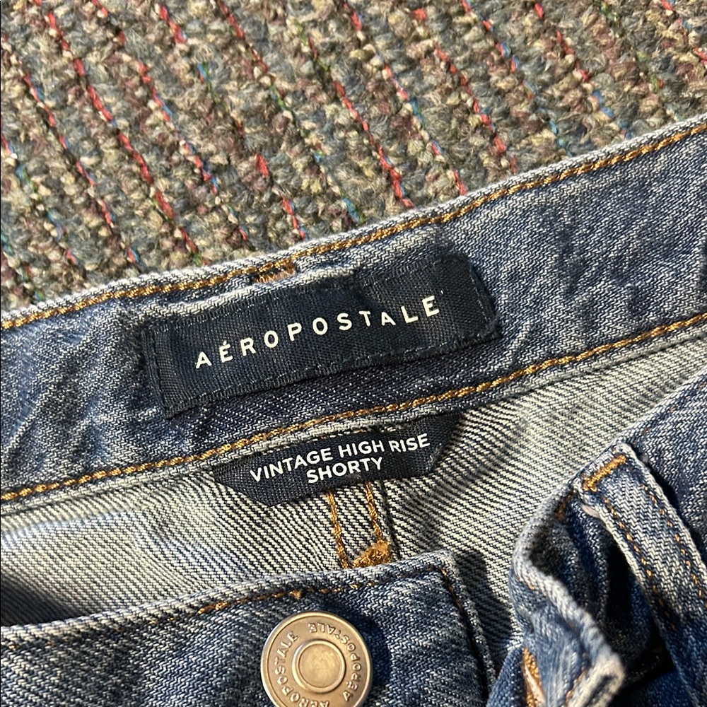 Aeropostale Vintage High Rise Shorts - Picture 2 of 4